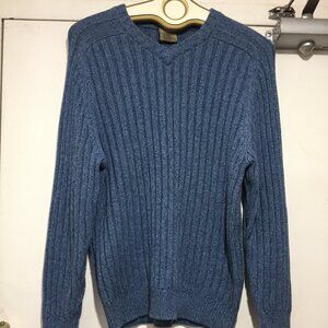 HAGGAR KNIT V-NECK SWEATERS SIZE M